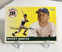 2007 Topps Home Run History #MHR266 Mickey Mantle New York Yankees